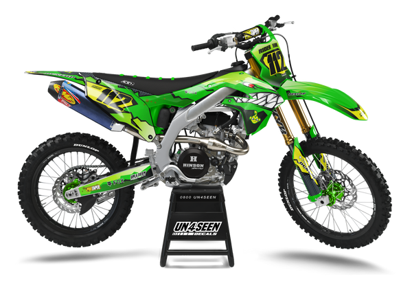 Kawasaki Sharky Boy Graphic Kit - KK KXF KDX KLX Models | All Years