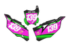 Kawasaki Number Background Decals - Spec