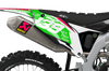 Kawasaki Graphics Kit - Willim Pink