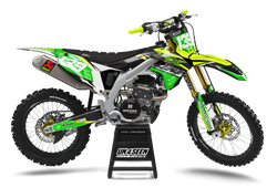 Kawasaki Willim Flo Graphic Kit - KK KXF KDX KLX Models | All Years