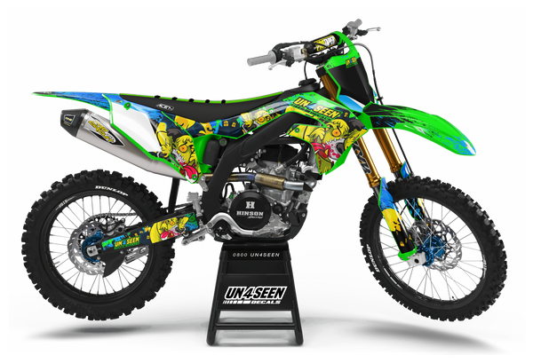 Kawasaki Zombie Graphics Kit -  Mutley