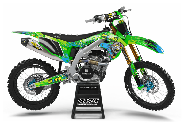 Kawasaki Zombie Graphics Kit -  Thomas