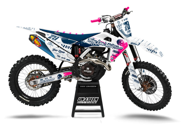 Husqvarna Looting Pink Graphic Kit - TC FC TE TX FE FS FX Models | All Years