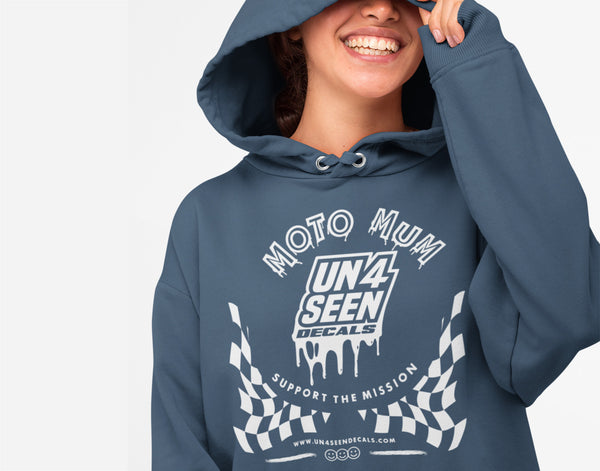 Womens Hoodie - Moto Mum