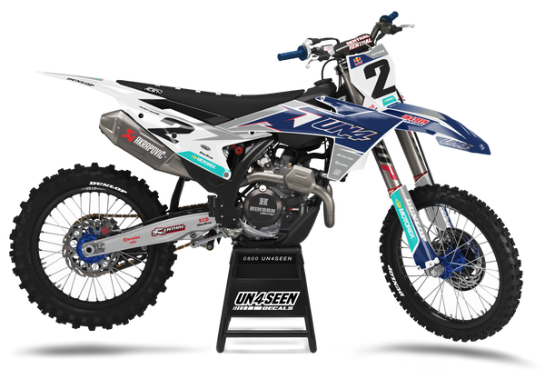 KTM Nuke Grey Graphic Kit - SX SXF XC XCF EXC EXCF Models | All Years