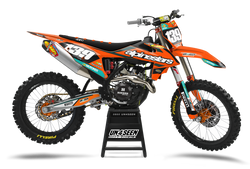 KTM Alpss Orange Graphic Kit - SX SXF XC XCF EXC EXCF Models | All Years