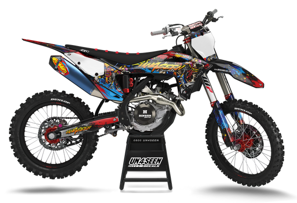 GasGas Zombie Graphics Kit -  Superman