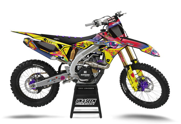 Suzuki Retro Yippies  Graphics Kit - Happy Soul