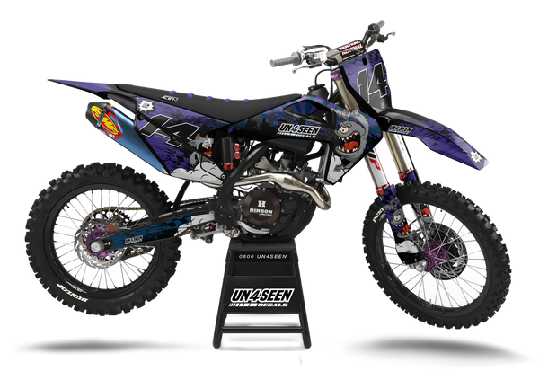 Husqvarna Moaning Monsters Graphics Kit -  One Eyed Goblin