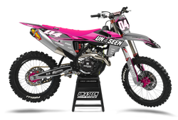 KTM Flux Pink Graphic Kit - SX SXF XC XCF EXC EXCF Models | All Years
