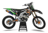 Kawasaki Crank  Graphics Kit -  Heat of Noise