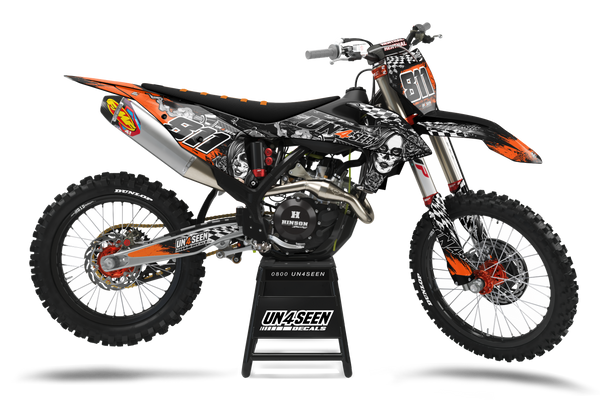 KTM Crank  Graphics Kit -  Darkness of power