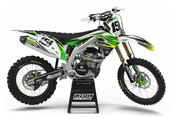 Kawasaki Crew Graphic Kit - KK KXF KDX KLX Models | All Years