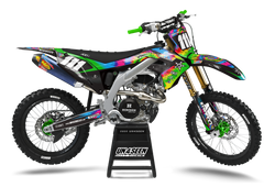 Kawasaki Tiedie Graphic Kit - KK KXF KDX KLX Models | All Years