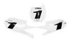 Yamaha EX1 Number Background Decals - Simple