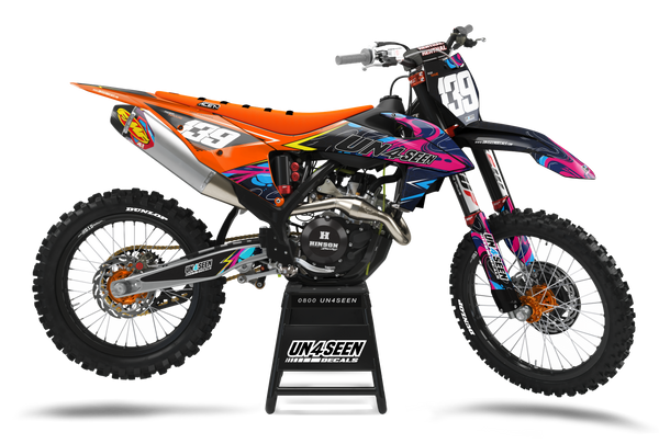 KTM Split By Light Graphics Kit -  Plash