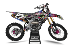 Yamaha Gambling Joker Graphic Kit - YZ YZF WR TTR PW Models | All Years