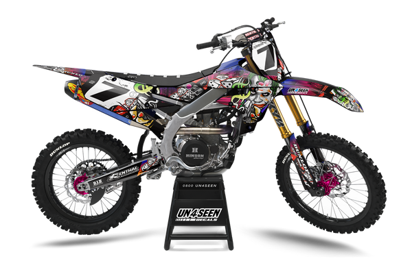 Yamaha Gambling Joker Graphic Kit - YZ YZF WR TTR PW Models | All Years