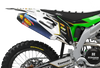 Kawasaki Graphics Kit - Emperor Green