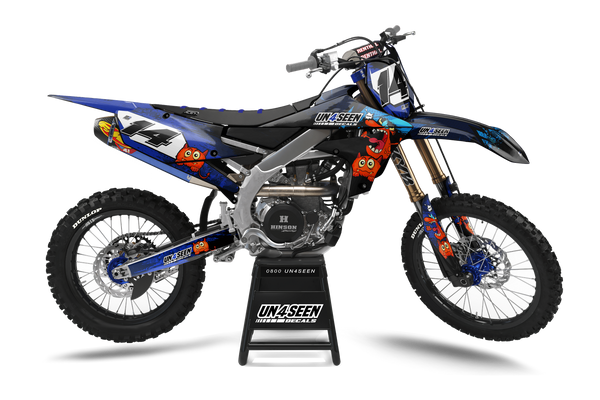 Yamaha  Moaning Monsters Graphics Kit - Sneaky & Dopey