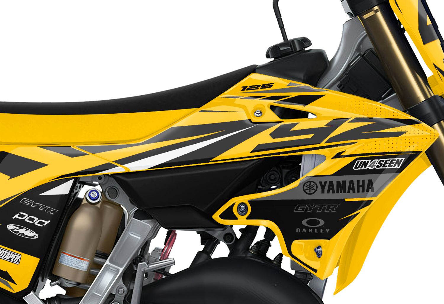Yamaha Graphics Kit - Mellow Yellow