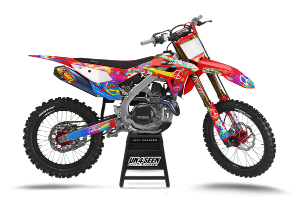 Honda Retro Yippies  Graphics Kit - Bliss