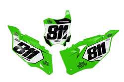 Kawasaki Clever Number Background - KK KXF KDX KLX Models | All Years