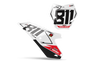 GASGAS Number Background Decals - Alpha