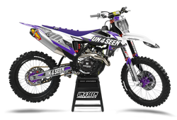 KTM Slash Purple Graphic Kit - SX SXF XC XCF EXC EXCF Models | All Years