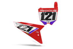 Honda Hrc White Graphic Kit - CRF CR XR Models | All Years