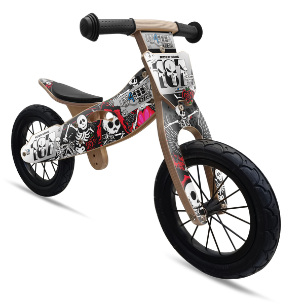 Un4seen Balance Bike - Skull Skeleton