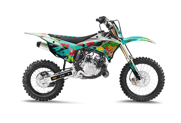 Kawasaki Tropics Graphic Kit - KK KXF KDX KLX Models | All Years