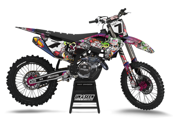 Husqvarna Gambling Joker Graphic Kit - TC FC TE TX FE FS FX Models | All Years