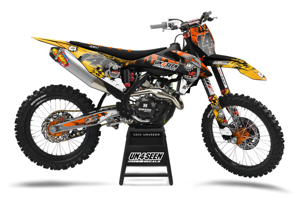 KTM  Moaning Monsters Graphics Kit - One Eyed Goblin