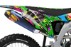 Kawasaki  Hissing Kittys Graphics Kit - Garbage Puss