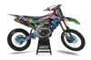 Yamaha Hissing Kittys Graphics Kit - GARBAGE PUSS