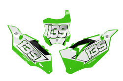 Kawasaki Whizz Number Background - KK KXF KDX KLX Models | All Years