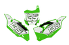 Kawasaki Number Background Decals - Whizz