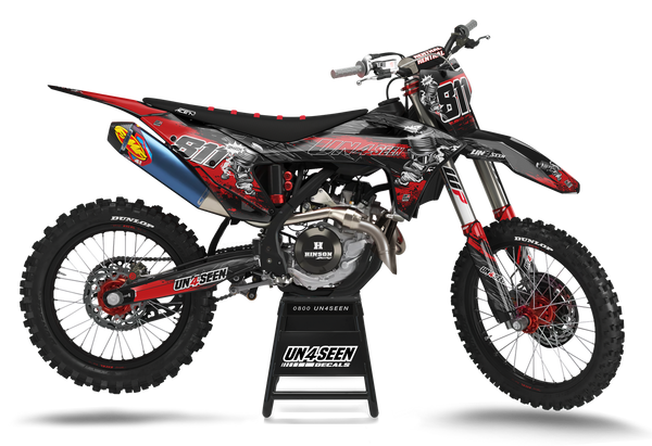 GASGAS Crank  Graphics Kit - Pist'on Ready
