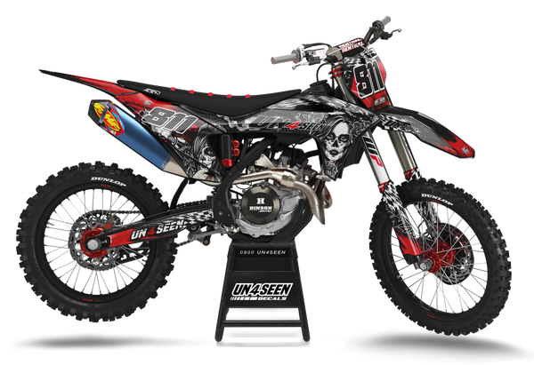 GASGAS Crank  Graphics Kit -  Darkness of Power