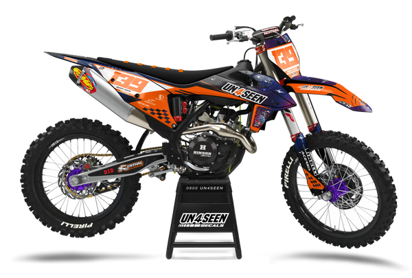 KTM Galaxy Graphics Kit - Moonwalk