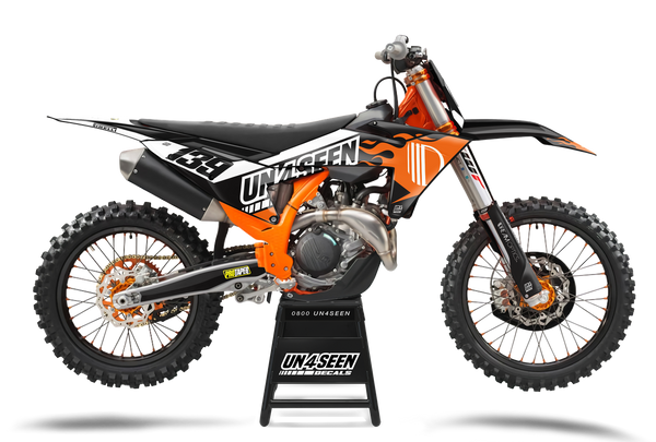 KTM Rush Graphic Kit - SX SXF XC XCF EXC EXCF Models | All Years