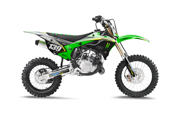 Kawasaki Box Graphic Kit - KK KXF KDX KLX Models | All Years