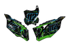Kawasaki Number Background Decals - Rockstar