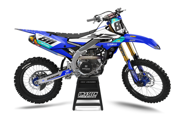Yamaha Euro Graphic Kit - YZ YZF WR TTR PW Models | All Years