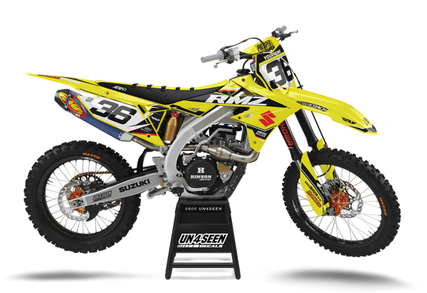 Suzuki Stocki Graphic Kit - RMZ RM RMX DR DRZ JR Models | All Years