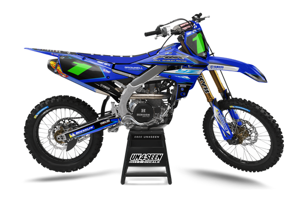 Yamaha Pwr Racing Team Kit Graphic Kit - YZ YZF WR TTR PW Models | All Years