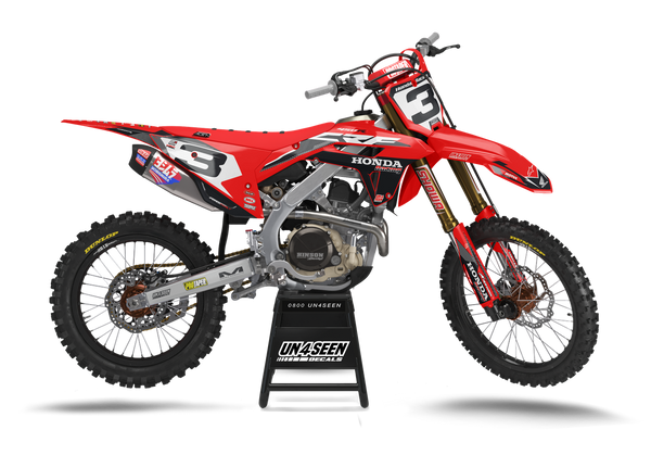 Honda Stock Chili Graphic Kit - CRF CR XR Models | All Years