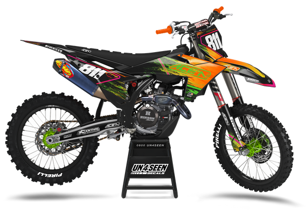 KTM Ktm Ace'N 7 Graphic Kit - SX SXF XC XCF EXC EXCF Models | All Years