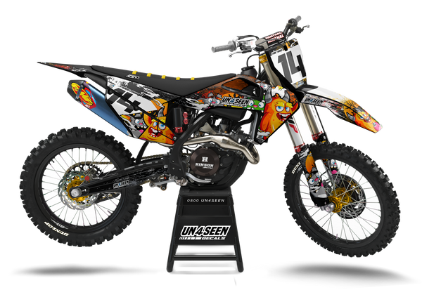 Husqvarna Moaning Monsters Graphics Kit -  Mischief Mob
